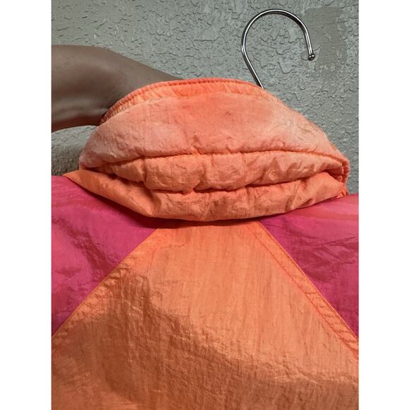 Vintage East West Ski Jacket Medium Panda Group Bright Neon Color Block Snow - Picture 10 of 14